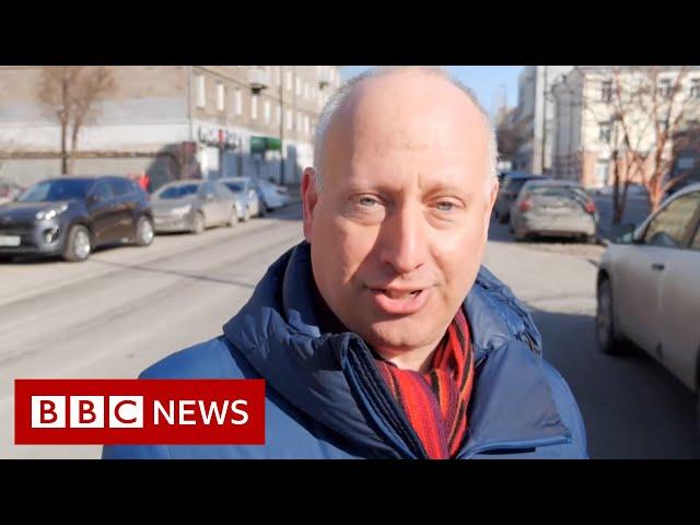 Under surveillance while reporting on future of Putin's Russia - BBC News