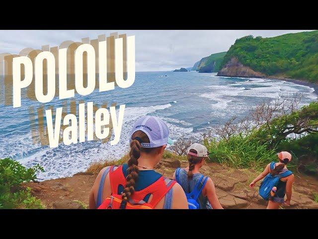 (NEW Restrictions-2024) Hiking Pololu Valley Lookout | Big Island of Hawaii Hiking