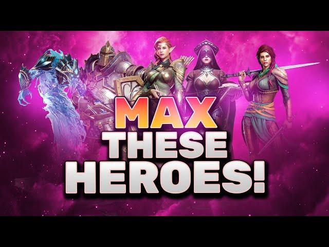 Every Epic Hero you Should MAX in Watcher of Realms