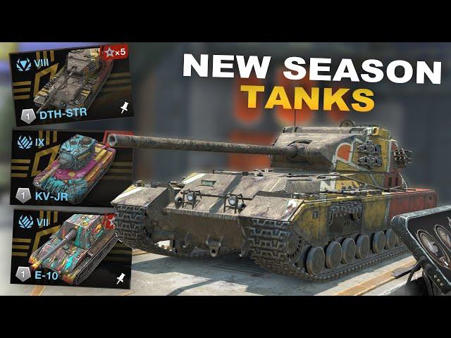 These New BROKEN Tanks!!! / SEASON 4 Tanks Review / WoT Blitz