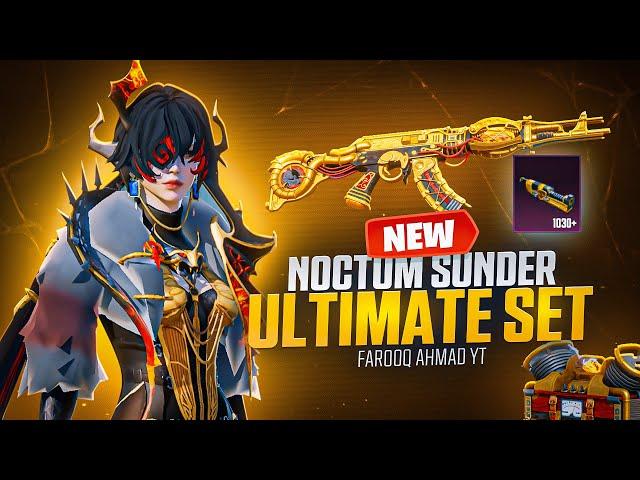 Noctum Sunder Ultimate Set & Mythic M762 Maxed with 1030 materials |  PUBG MOBILE 