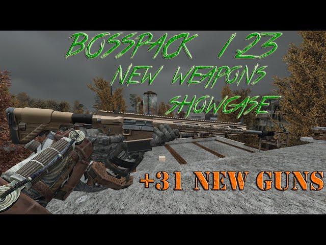 BOSSPACK 1.23 weapons showcase, 31 new weapons!