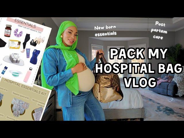 Packing My Pregnancy Hospital Bag | Pack Hospital Bag | Pregnancy Bag