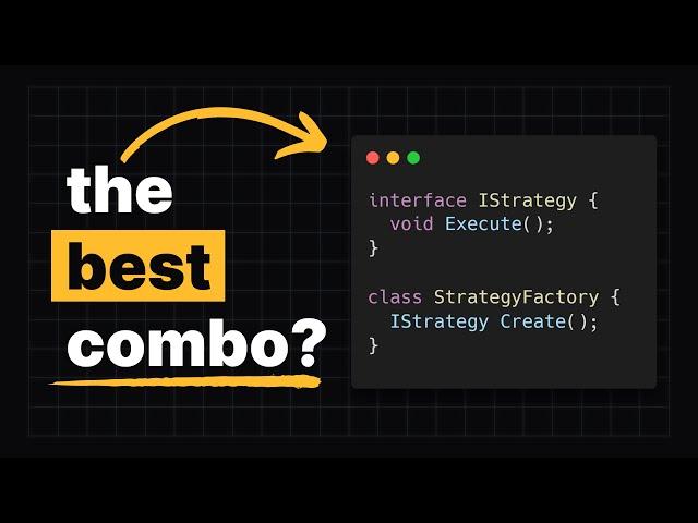 Strategy and Factory Pattern, The Best Software Design Pattern Combo