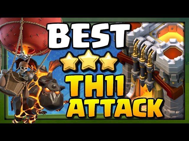 BEST TH11 ATTACK STRATEGY for 2018 in Clash of Clans!