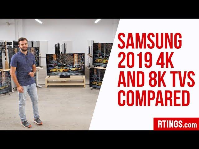 All Samsung 2019 4k and 8k TVs Compared – RTINGS.com