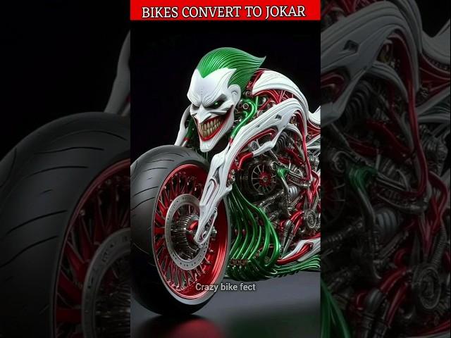 BIKE'S CONVERT TO JOKER  #bike #modified #shorts