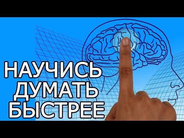 10 идей как увеличить скорость мышления мозга -  Как думать быстрее и легко решать проблемы