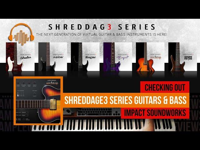 Checking Out: Shreddage 3 Virtual Guitar Instrument Line by Impact Soundworks