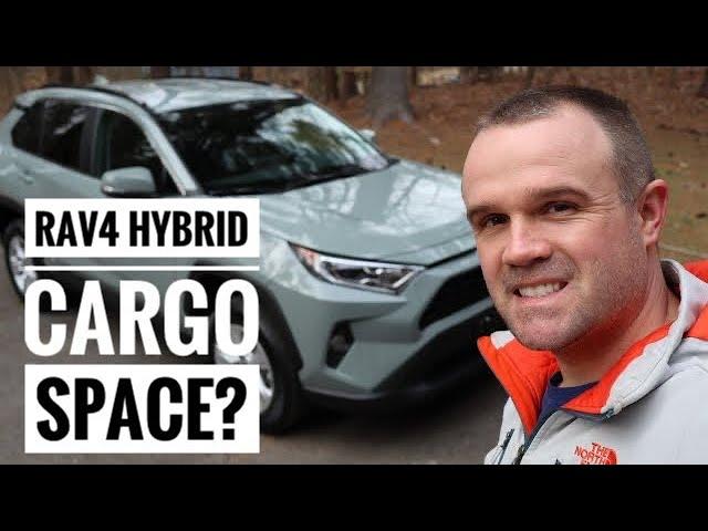 Best hybrid SUV - 2021 Toyota RAV4 hybrid cargo space