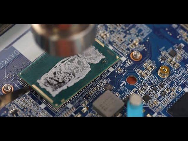 Use Air gun to upgrade CPU i5 to i7 Windows PC laptop