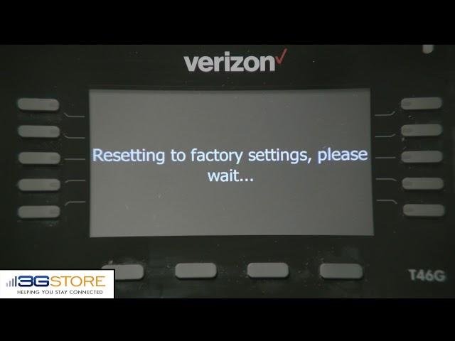 5Gstore One Talk T46 Factory Reset