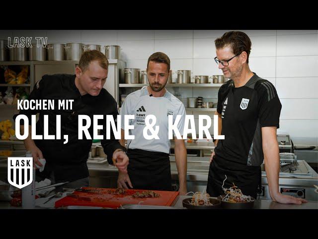 Küchen-Trio am Werk | Kochen mit Olli, Rene Renner & Karl Aspöck