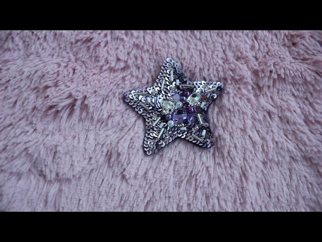 БРОШЬ МОРСКАЯ ЗВЕЗДА | brooch starfish | Из пайеток, бисера и бусин