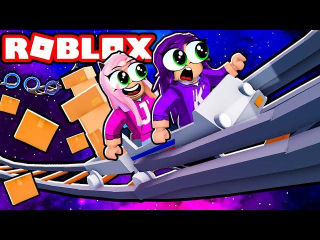 We completed the NEW Galaxy Map on Cart Ride Delivery Service! | Roblox