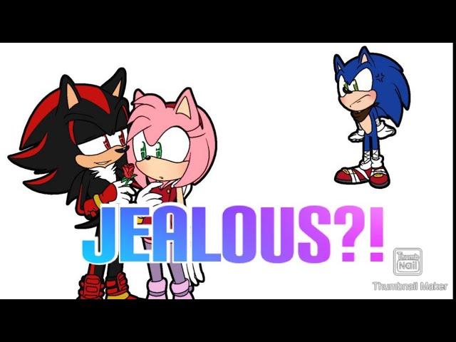 SONIC GET JEALOUS?! | sonamy comic