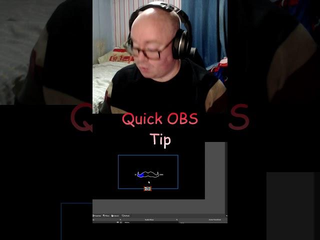 Quick OBS Tip - Undo anything with crtl + z #shorts #obstips #subscribe