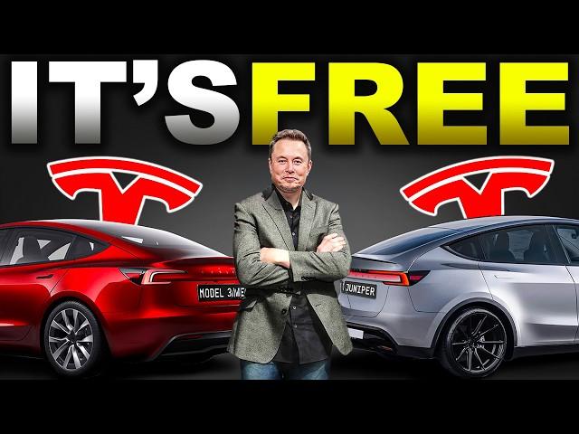 It's FREE! - Tesla's MASSIVE Giveaway for Model Y & 3