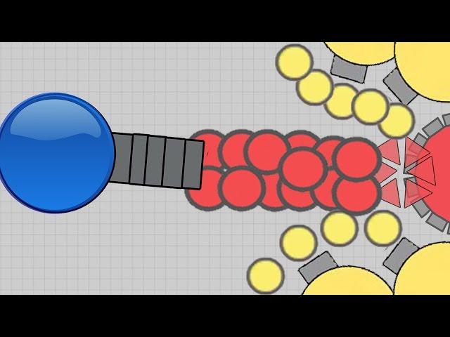 NEW FASTEST SHOOTING TANK STREAMLINER! Diep.io Max Level Streamliner Vs Arena Closer Vs Mothership