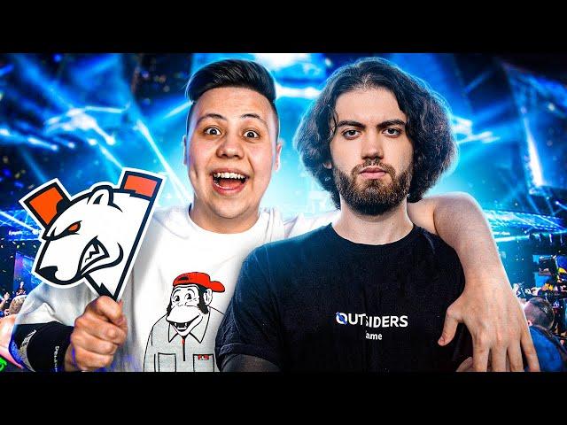 Сыграл ШОУМАТЧ против VIRTUS PRO (CS:GO)