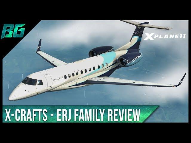 Embraer ERJ Family by X-Crafts - Review | X-Plane 11