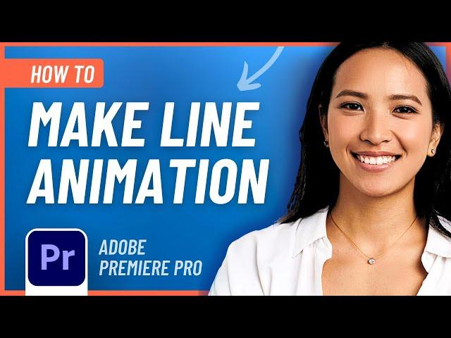 How to Make a Line Animation in Adobe Premiere Pro (Easy Tutorial)