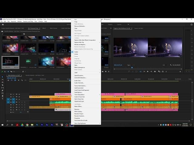 Multi-cam sequence cameras shows black but not in project - Premiere Pro fix/solution