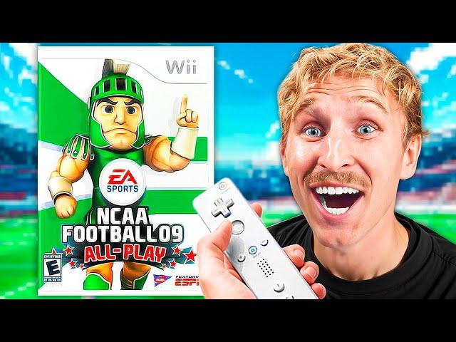 I Played College Football on the Wii…