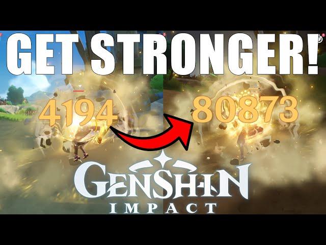 How To Get Stronger, 5 Steps (Genshin Impact)