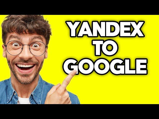 How To Change Yandex To Google On Microsoft Edge (2023)