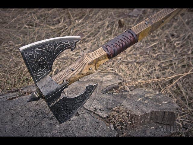 Double-bit ceremonial axe «The Thistle» by Anika manufacture