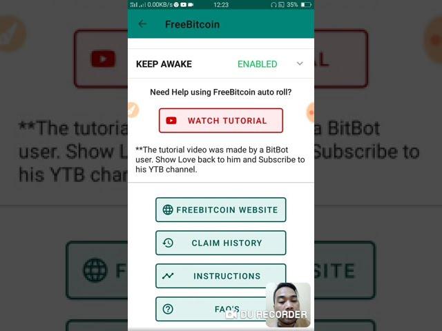 How to use  Bitbot-  tutorial ( Freebitcoin autoclaim )