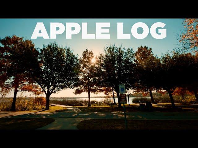 Why I Shoot iPhone Apple Log for EVERYTHING