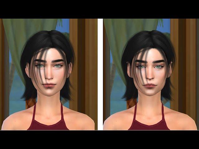 I Remade My Sim with Custom Presets — The Difference is Shocking!