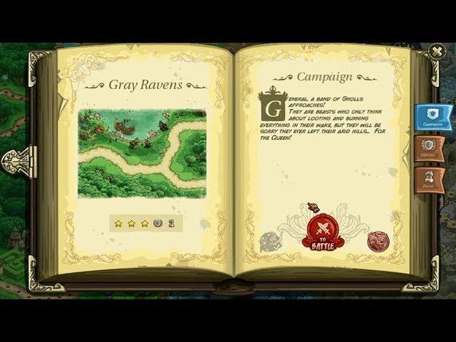 Прохождение Kingdom Rush Origins - СЛОЖНОСТЬ IMPOSSIBLE - Gray Ravens #1