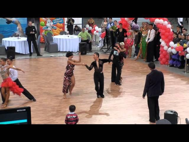 Bulgarian Latin Championship, Sofia 2012. Georgi Naidenov - Olga Sedova, rumba 1/4