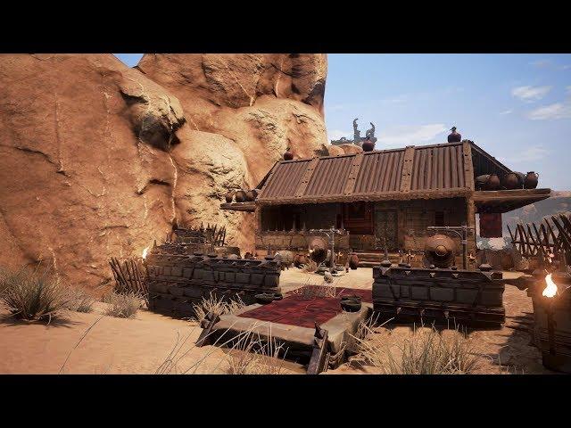 Conan Exiles ТОП 5 мест для постройки где вас не будут искать