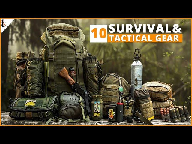 10 Coolest Survival & Tactical Gear YOU SHOULD CHECK  OUT 2025