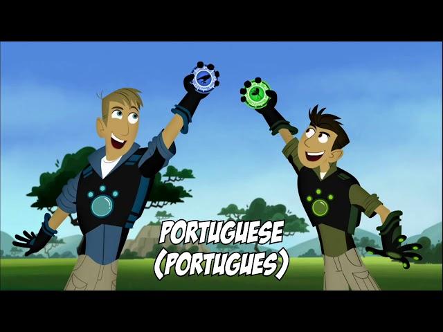 Wild Kratts Theme Song In 10 Languages (Multilanguage Mashup)