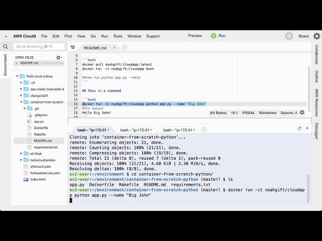 Containerize Python App from Scratch with Dockerfile and Build Commands