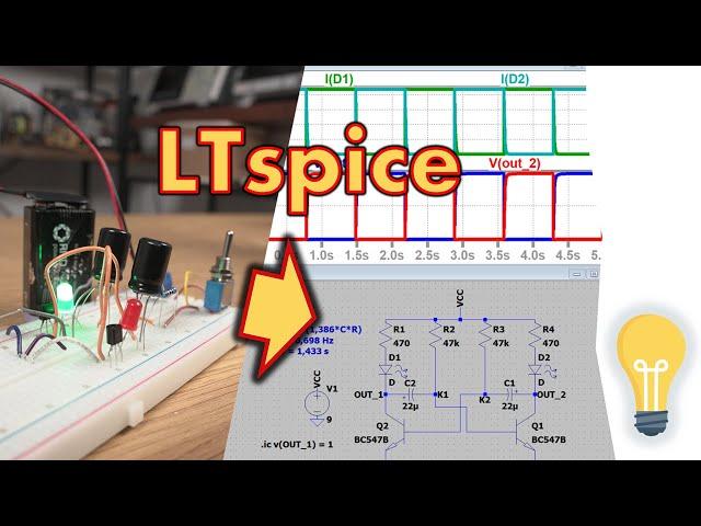 Elektronische Schaltungen besser verstehen? - Simulationen mit LTspice, Tutorial für Einsteiger