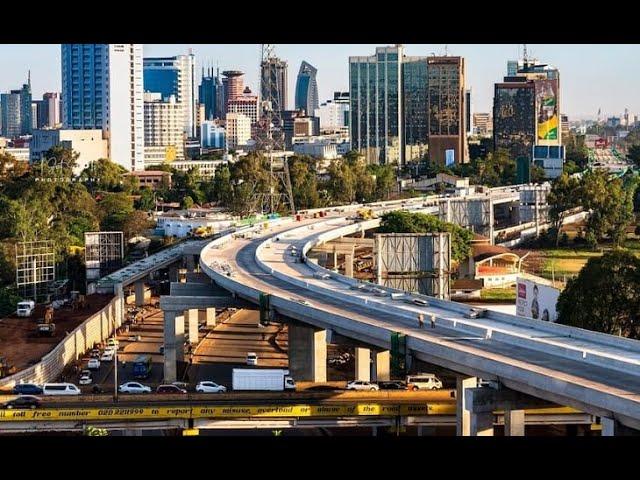 Speeding through Nairobi: A journey on the Express way.