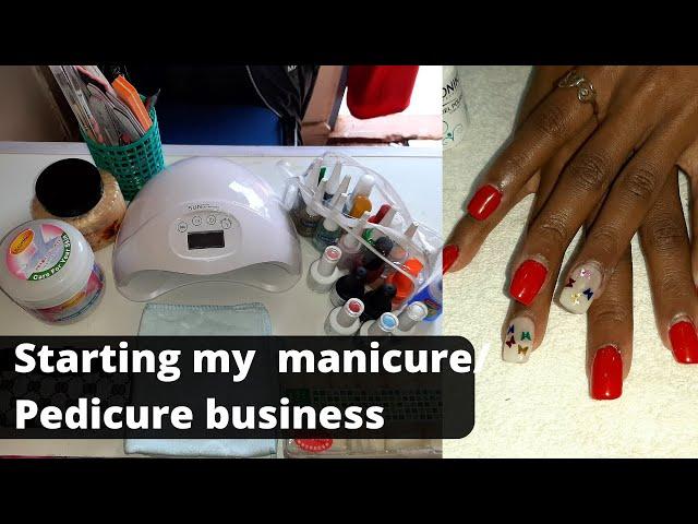 HOW TO START A MANICURE & PEDICURE BUSINESS/How MUCH CAPITAL do you need? #DuboisHaul