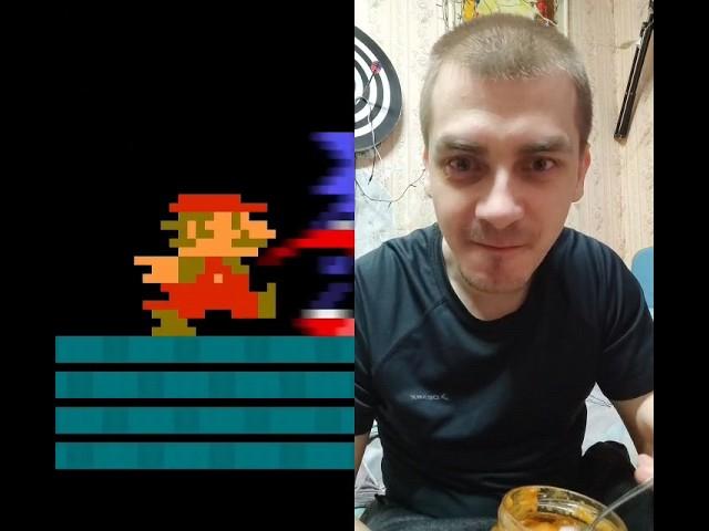 Марио за 60 секунд? Такое возможно? #supermariobros #smb #mario