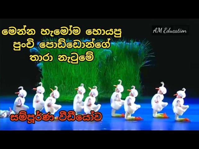 හැමෝම හොයපු තාරා නැටුම | thaara natuma | wonderful kids duck dance | kurulu pancha | #tranding