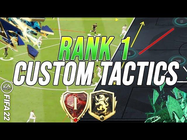 RANK 1 META END GAME CUSTOM TACTICS & FORMATIONS - FIFA 22