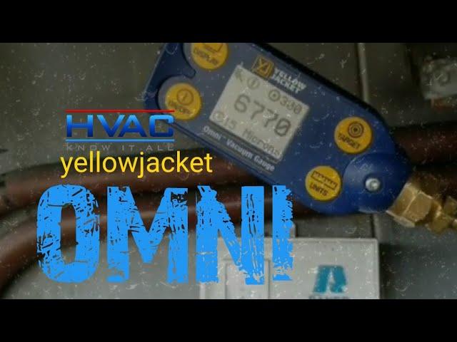 HVAC Vacuum Gauge - Yellow Jacket Omni Digital Vacuum Gauge