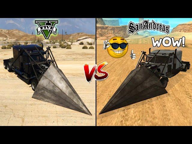 GTA 5 RAMP PHANTOM WEDGE VS GTA SAN ANDREAS RAMP PHANTOM WEDGE - WHICH IS BEST?