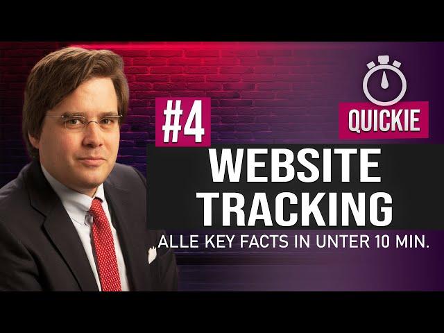 WEBSITE TRACKING mit Sebastian Kraska - LiveBarTalk Quickie