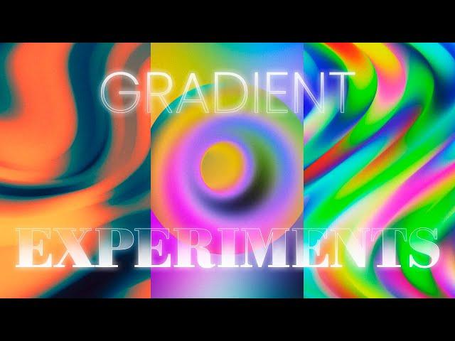 Experimenting with Experimental Gradient...Experiments | After Effects